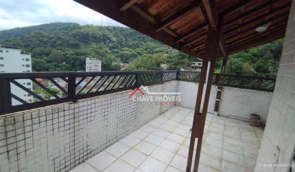 Cobertura à venda, 108 m² por R$ 580.000,00 - José Menino - Santos/SP