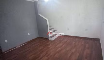Sobrado com 2 dormitórios à venda, 92 m² por R$ 380.000,00 - Aparecida - Santos/SP
