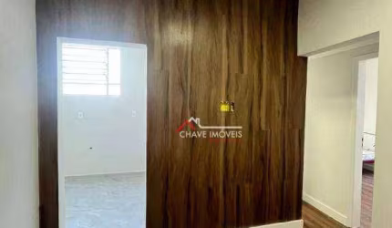 Apartamento com 2 dormitórios à venda, 55 m² por R$ 420.000,00 - Embaré - Santos/SP