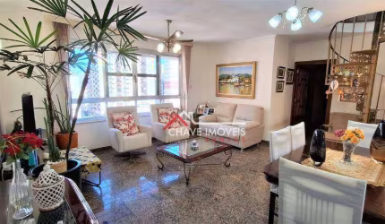 Cobertura com 3 dormitórios à venda, 258 m² por R$ 1.699.000,00 - Gonzaga - Santos/SP