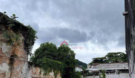 Terreno, 396 m² - venda por R$ 1.500.000,00 ou aluguel por R$ 4.500,00/ano - Paquetá - Santos/SP