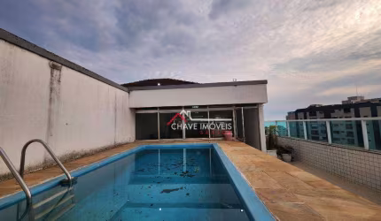 Cobertura com 3 dormitórios à venda, 185 m² por R$ 1.370.000,00 - Ponta da Praia - Santos/SP