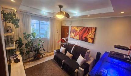 Apartamento com 2 dormitórios à venda, 70 m² por R$ 415.000,00 - José Menino - Santos/SP
