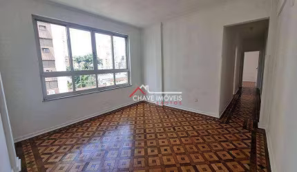 Apartamento com 2 dormitórios para alugar, 111 m² por R$ 3.500,14/mês - Boqueirão - Santos/SP