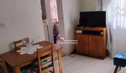 Apartamento com 2 dormitórios à venda, 75 m² por R$ 350.000,00 - Marapé - Santos/SP