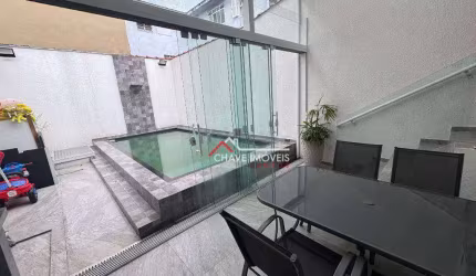 Casa com 3 dormitórios à venda, 145 m² por R$ 1.800.000,00 - Vila Belmiro - Santos/SP