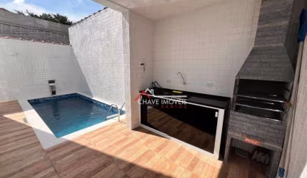 Casa com 3 dormitórios para alugar, 220 m² por R$ 10.000,01/mês - Embaré - Santos/SP