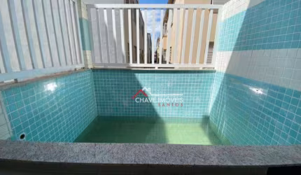Casa com 3 dormitórios à venda, 156 m² por R$ 1.150.000,00 - Aparecida - Santos/SP