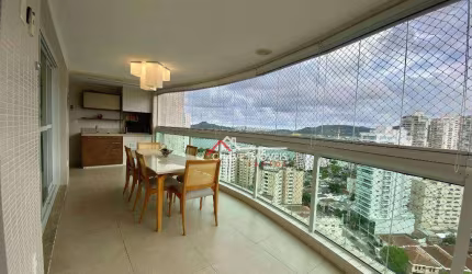Apartamento com 3 dormitórios à venda, 165 m² por R$ 2.850.000,00 - Ponta da Praia - Santos/SP