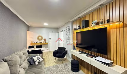 Apartamento com 2 dormitórios à venda, 89 m² por R$ 590.000,00 - Campo Grande - Santos/SP
