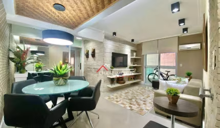 Apartamento com 2 dormitórios à venda, 75 m² por R$ 980.000,00 - Gonzaga - Santos/SP