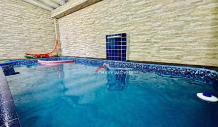 Sobrado com 3 dormitórios à venda, 166 m² por R$ 1.690.000,00 - Boqueirão - Santos/SP