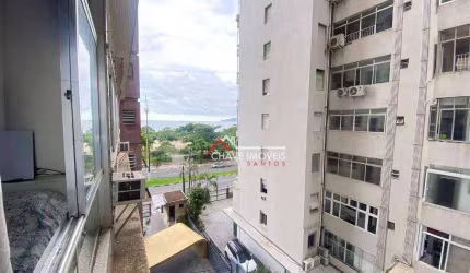 Apartamento com 1 dormitório, 45 m² - venda por R$ 360.000,00 ou aluguel por R$ 3.800,02/mês - Boqueirão - Santos/SP