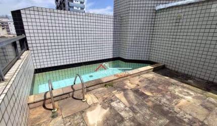 Cobertura com 3 dormitórios à venda, 144 m² por R$ 1.100.000,00 - Ponta da Praia - Santos/SP