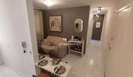 Apartamento com 2 dormitórios à venda, 40 m² por R$ 270.000,00 - Castelo - Santos/SP