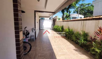 Village com 3 dormitórios à venda, 112 m² por R$ 579.000,00 - Estuário - Santos/SP