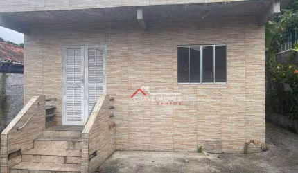 Casa com 4 dormitórios à venda, 220 m² por R$ 750.000,00 - Jabaquara - Santos/SP