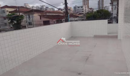 Casa com 3 dormitórios para alugar, 115 m² por R$ 3.500,02/mês - Campo Grande - Santos/SP
