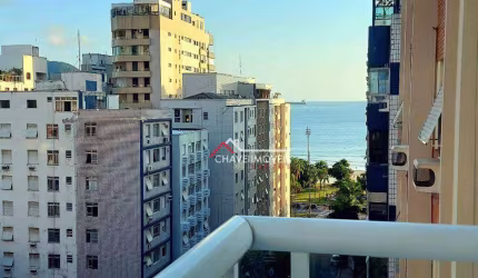 Apartamento com 2 dormitórios à venda, 70 m² por R$ 1.050.000,00 - Aparecida - Santos/SP