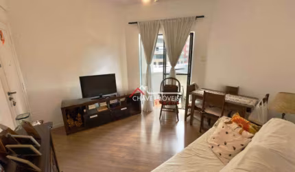 Apartamento com 1 dormitório à venda, 47 m² por R$ 410.000,00 - José Menino - Santos/SP
