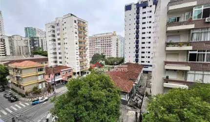 Apartamento à venda, 104 m² por R$ 880.000,00 - Boqueirão - Santos/SP