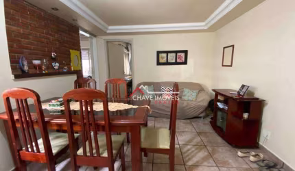 Apartamento com 2 dormitórios à venda, 56 m² por R$ 453.000,00 - Pompéia - Santos/SP