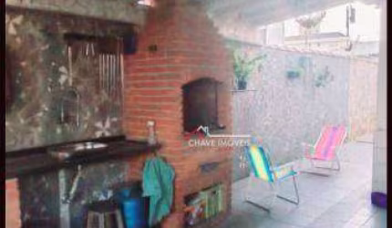 Casa com 3 dormitórios à venda, 212 m² por R$ 880.000,00 - Estuário - Santos/SP