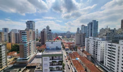 Cobertura com 3 dormitórios à venda, 337 m² por R$ 1.900.000,00 - Boqueirão - Santos/SP