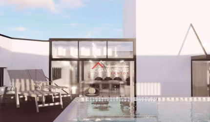 Cobertura com 4 dormitórios à venda, 370 m² por R$ 4.290.000,00 - Ponta da Praia - Santos/SP