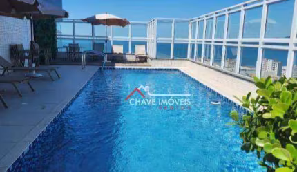 Apartamento com 1 dormitório à venda, 53 m² por R$ 721.000,00 - Embaré - Santos/SP