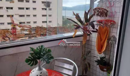 APARTAMENTO À VENDA, 62M², 1 DORMITÓRIO, VISTA PARCIAL AO MAR - BAIRRO: GONZAGA - SANTOS/SP