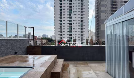 Apartamento Garden com 2 dormitórios à venda, 163 m² por R$ 899.000,00 - Estuário - Santos/SP