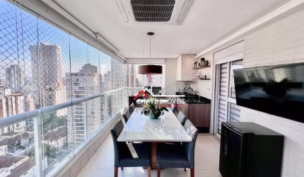 Apartamento com 3 dormitórios à venda, 129 m² por R$ 2.050.000,00 - Boqueirão - Santos/SP
