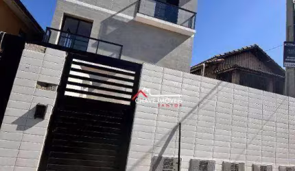 SOBRADO DUPLEX EM VILLAGECOM 94,74M² ÚTEIS, LOCALIZADO NO MACUCO EM SANTOS;