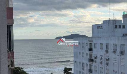 Apartamento com 1 dormitório para alugar, 37 m² por R$ 2.400/mês - Boqueirão - Santos/SP
