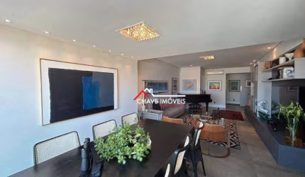 Apartamento com 2 dormitórios à venda, 129 m² por R$ 2.300.000,00 - Aparecida - Santos/SP