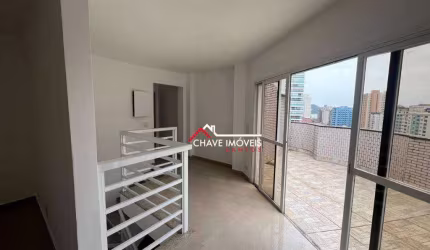 Cobertura com 4 dormitórios à venda, 238 m² por R$ 1.400.000,00 - Ponta da Praia - Santos/SP