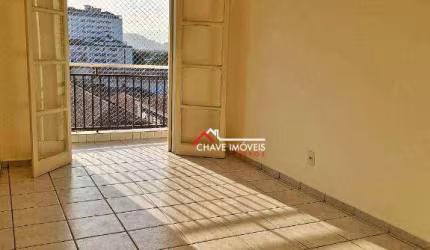 Apartamento com 3 dormitórios para alugar, 145 m² por R$ 4.100,02/mês - Aparecida - Santos/SP