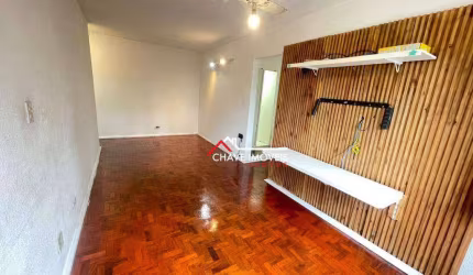 Apartamento com 2 dormitórios para alugar, 93 m² por R$ 3.000,02/mês - Embaré - Santos/SP