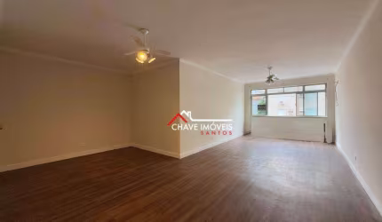 Apartamento com 2 dormitórios à venda, 124 m² por R$ 690.000,00 - Aparecida - Santos/SP