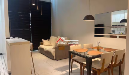 Loft com 1 dormitório para alugar, 69 m² por R$ 6.000,02/mês - Gonzaga - Santos/SP