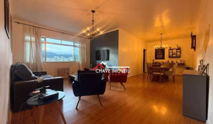 Apartamento com 3 dormitórios à venda, 175 m² por R$ 998.000,00 - Gonzaga - Santos/SP