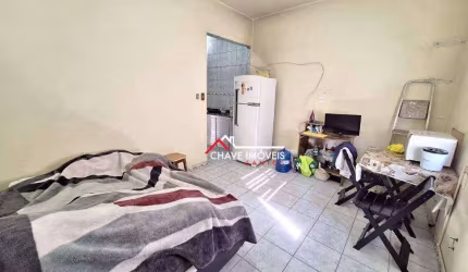 Kitnet com 1 dormitório à venda, 27 m² por R$ 230.000,00 - Embaré - Santos/SP