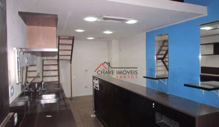 Loja para alugar, 30 m² por R$ 5.174,00/mês - Gonzaga - Santos/SP
