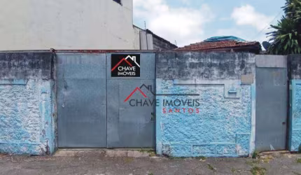 Terreno à venda, 300 m² por R$ 800.000,00 - Estuário - Santos/SP