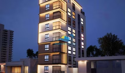 Apto com 1 suíte + 2 demi suítes - 280m da praia
