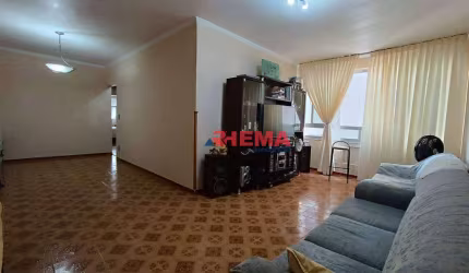 Apartamento com 3 dormitórios à venda, 138 m² por R$ 900.000,00 - Embaré - Santos/SP