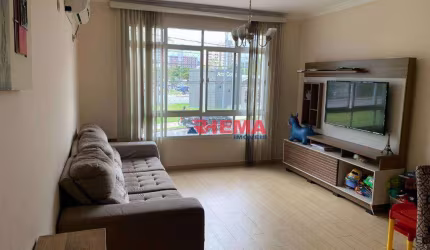Apartamento com 3 dormitórios à venda, 98 m² por R$ 500.000,00 - Gonzaga - Santos/SP