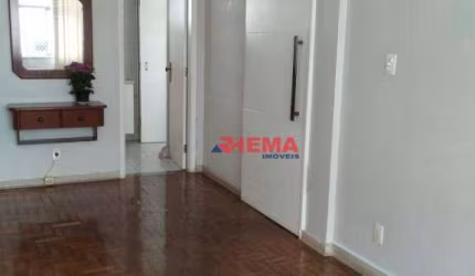 Apartamento com 1 dormitório para alugar, 70 m² por R$ 3.100,02/mês - Pompéia - Santos/SP