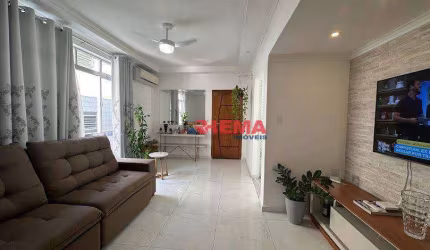 Apartamento à venda, 80 m² por R$ 490.000,00 - Aparecida - Santos/SP